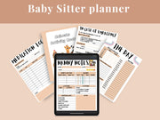 Babysitter Planner: The Ultimate Guide for Care and Organization BibliothequeDigitale.com