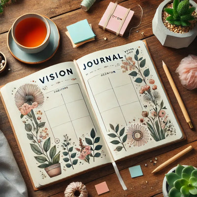 Journal de Vision : Concevez Votre Avenir avec Clarté et Intention BibliothequeDigitale.com