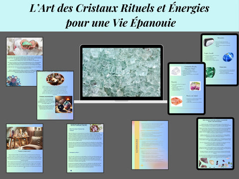 L’Art des Cristaux   Rituels et Énergies pour une Vie Épanouie BibliothequeDigitale.com