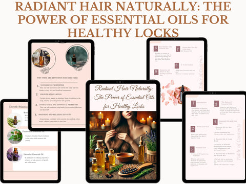 Radiant Hair Naturally: The Power of Essential Oils for Healthy Locks - BibliothequeDigitale.com